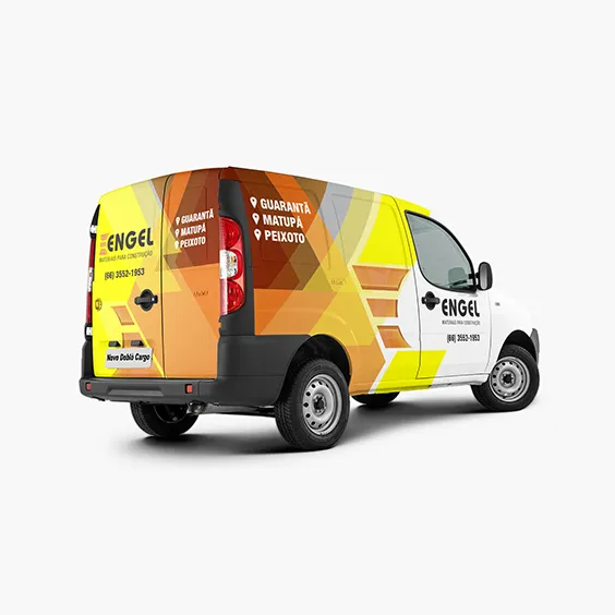 Criação de artes para Carros